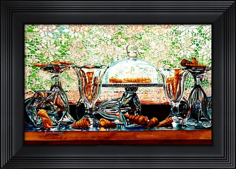 Framed Sundaes On Padre Print