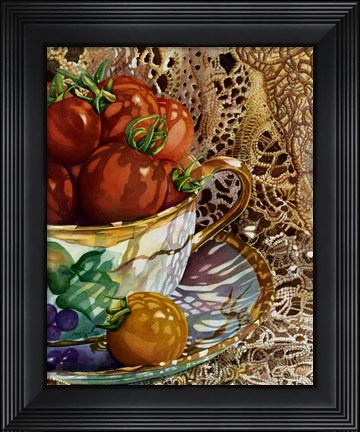 Framed Tomato Party Print