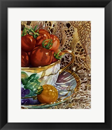 Framed Tomato Party Print