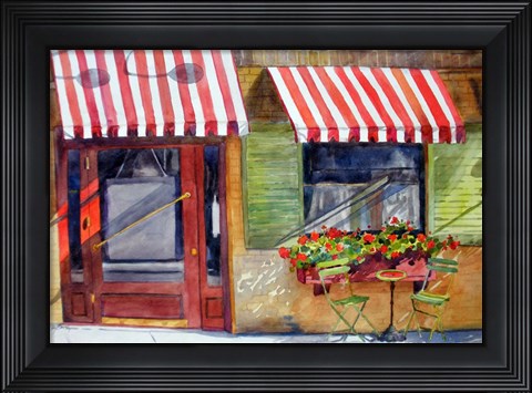 Framed Cozy Cafe Print