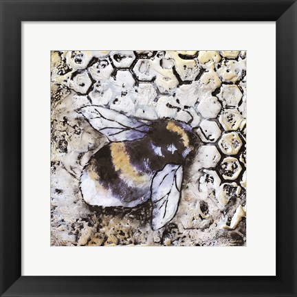 Framed Worker Bees I Print