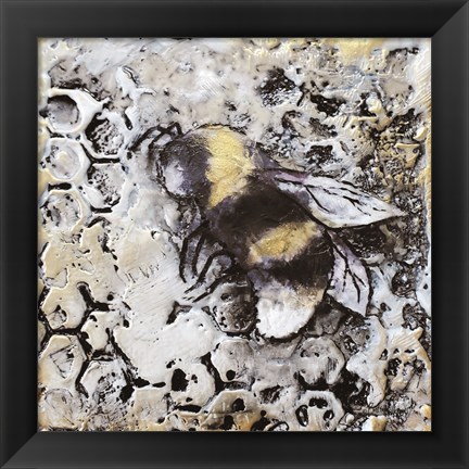 Framed Worker Bees II Print