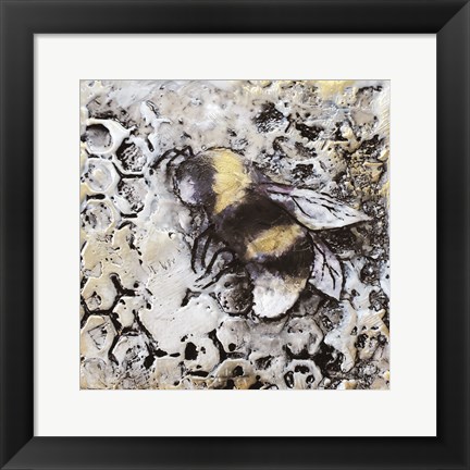 Framed Worker Bees II Print