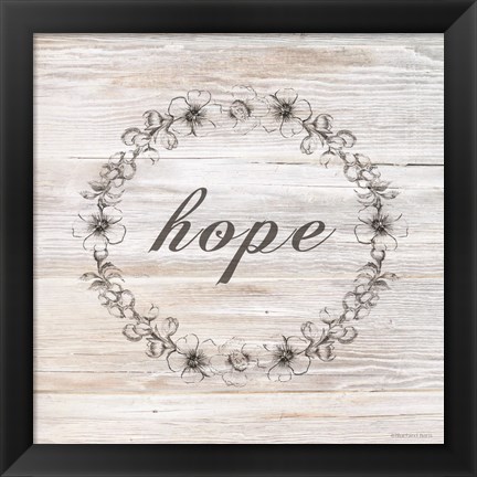 Framed Hope Print