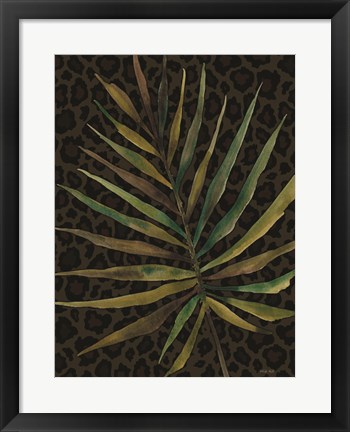 Framed Areca Leaf Print