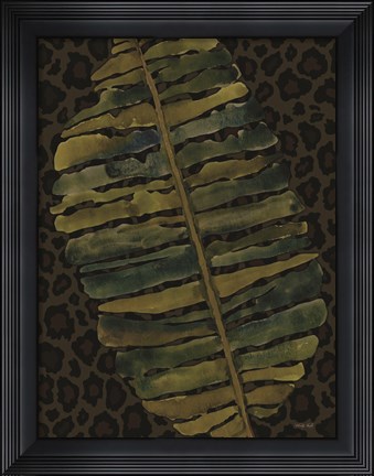 Framed Banana Leaf Print