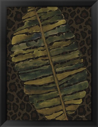 Framed Banana Leaf Print