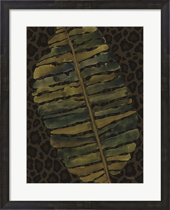 Framed Banana Leaf Print