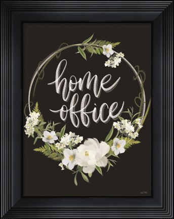 Framed Home Office Print