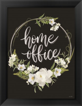 Framed Home Office Print