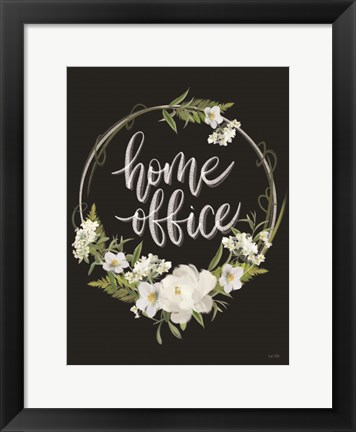 Framed Home Office Print