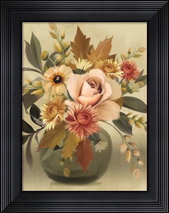 Framed Autumn Bouquet Print