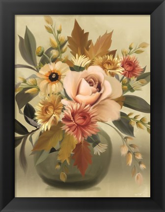 Framed Autumn Bouquet Print