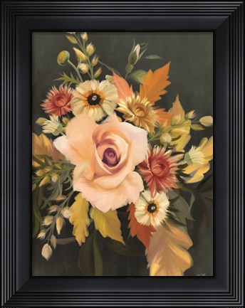 Framed Romantic Autumn II Print