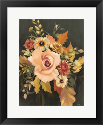 Framed Romantic Autumn II Print