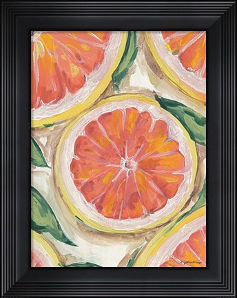 Framed Blood Orange Print