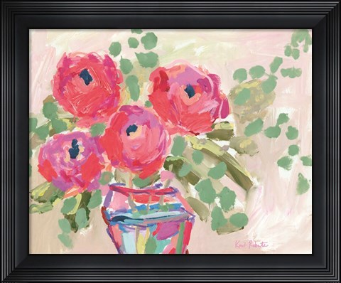 Framed Blooms for Kimberly Print