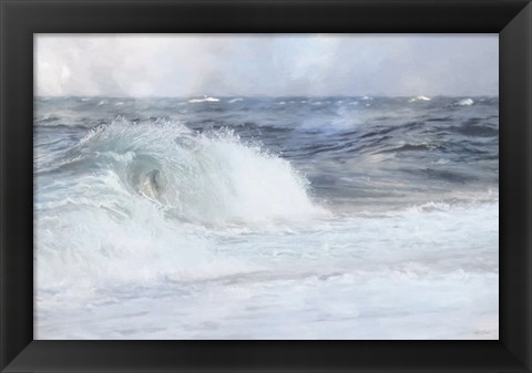 Framed Curly Wave Print