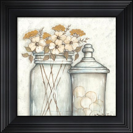 Framed Pretty Simple Print