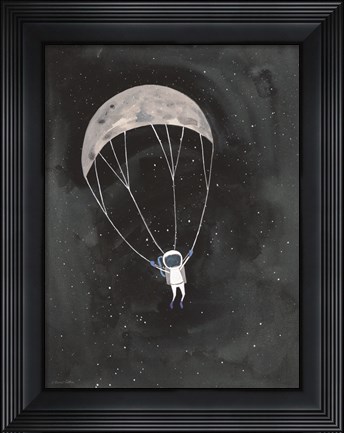 Framed Parachute Moon Print