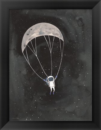 Framed Parachute Moon Print