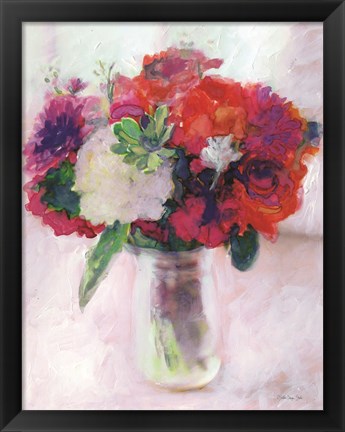 Framed Dramatic Blooms 2 Print