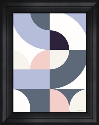 Framed Scandinavian Geometry Print