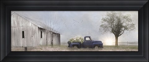 Framed Jonestown Barn Print