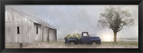 Framed Jonestown Barn Print