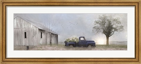 Framed Jonestown Barn Print