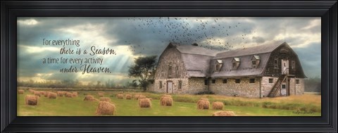 Framed Time to Reap Print