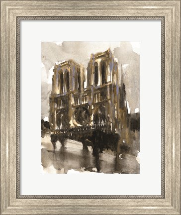Framed Paris Street 3 Print