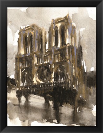 Framed Paris Street 3 Print