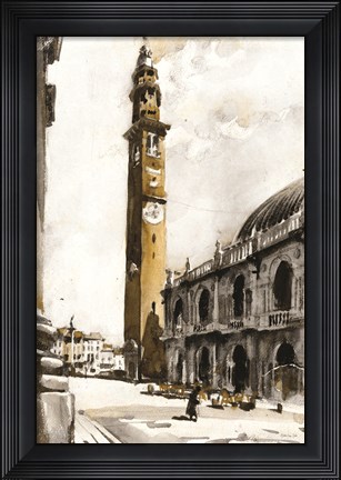 Framed Paris Street 5 Print