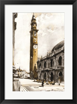 Framed Paris Street 5 Print
