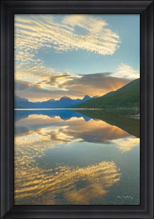 Framed Montana Sunrise Print
