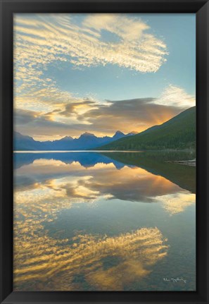 Framed Montana Sunrise Print