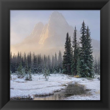 Framed Bell Mountain North Cascades II Print