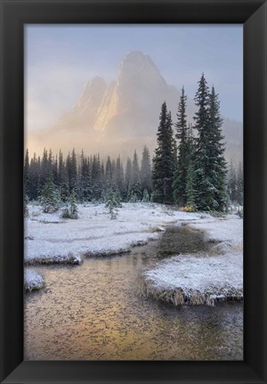 Framed Bell Mountain North Cascades I Print