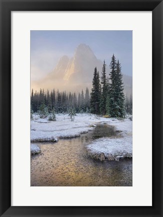 Framed Bell Mountain North Cascades I Print