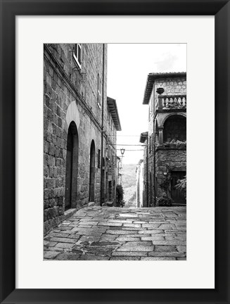 Framed Village Square Print