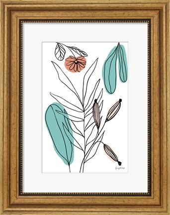 Framed Rooted VI Print