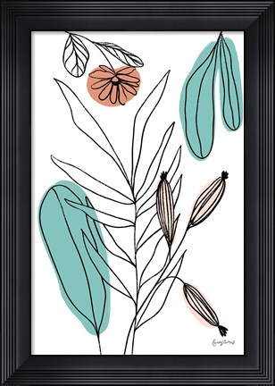 Framed Rooted VI Print
