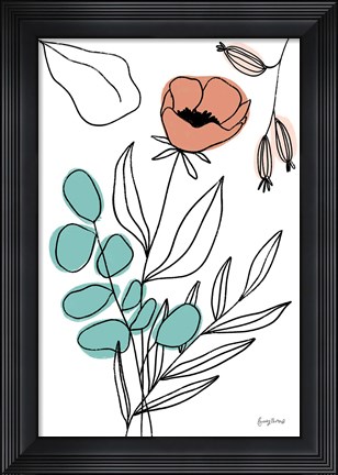Framed Rooted IV Print