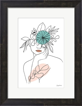 Framed Rooted III Print