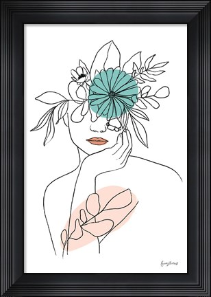 Framed Rooted III Print