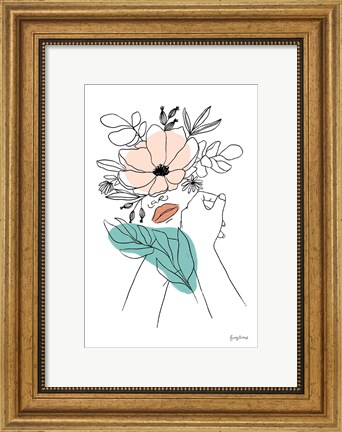 Framed Rooted II Print