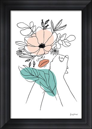 Framed Rooted II Print