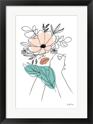 Framed Rooted II Print