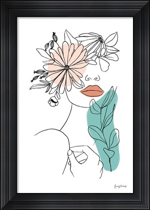 Framed Rooted I Print